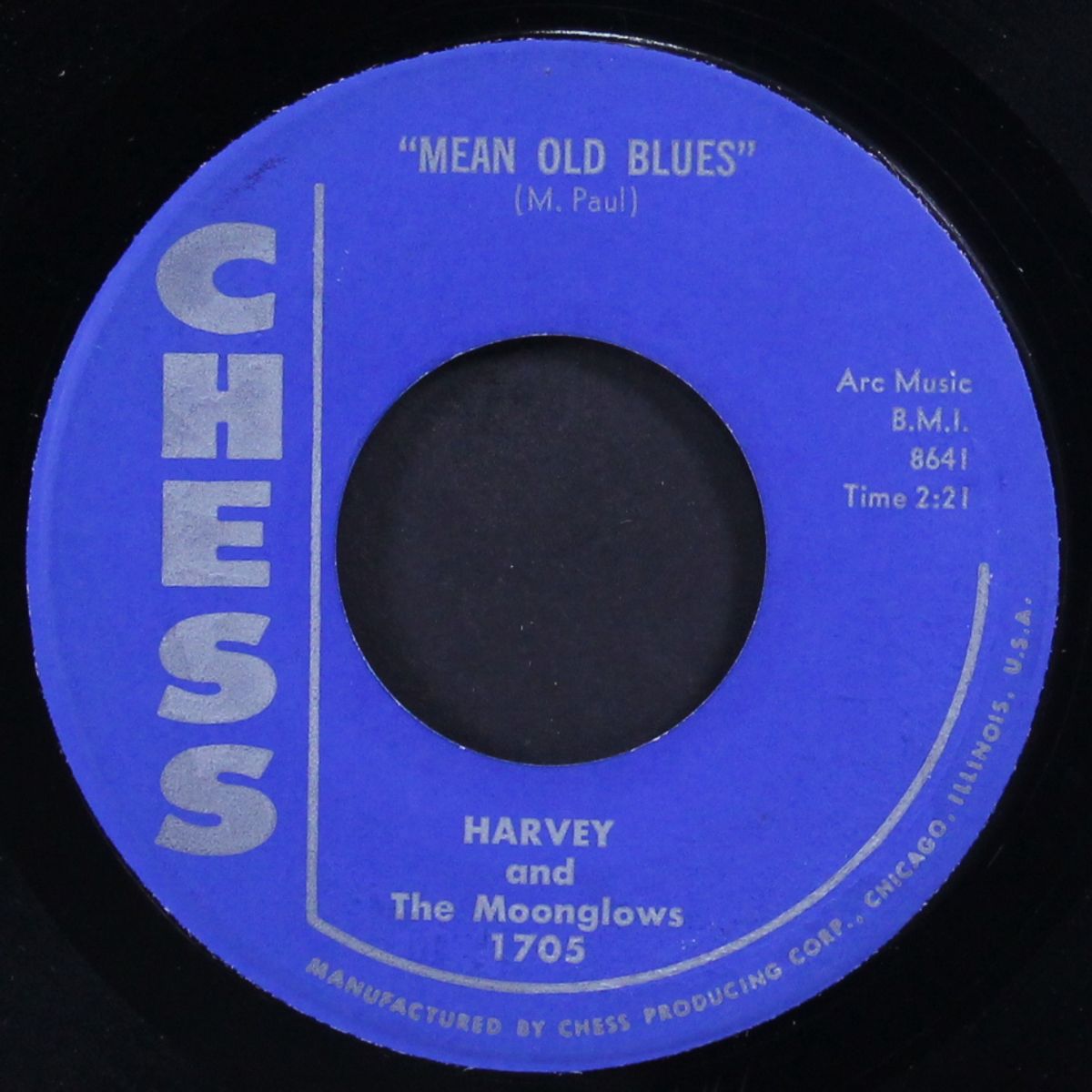 ten commandments of love / mean old blues by HARVEY & MOONGLOWS
