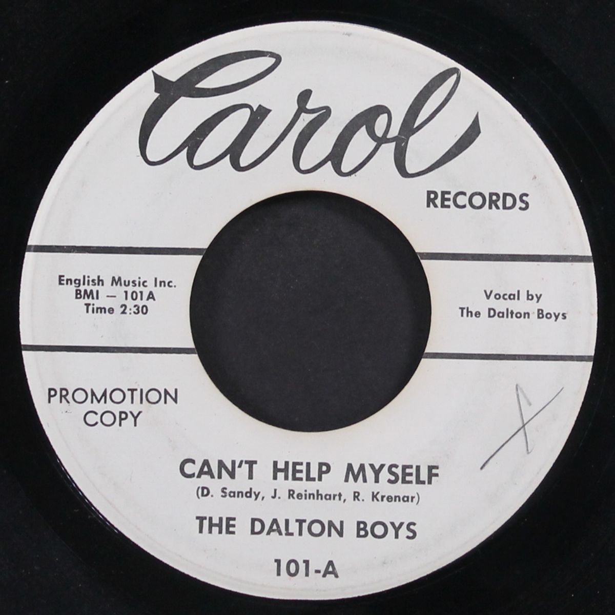 can't help myself / just keep it up by DALTON BOYS