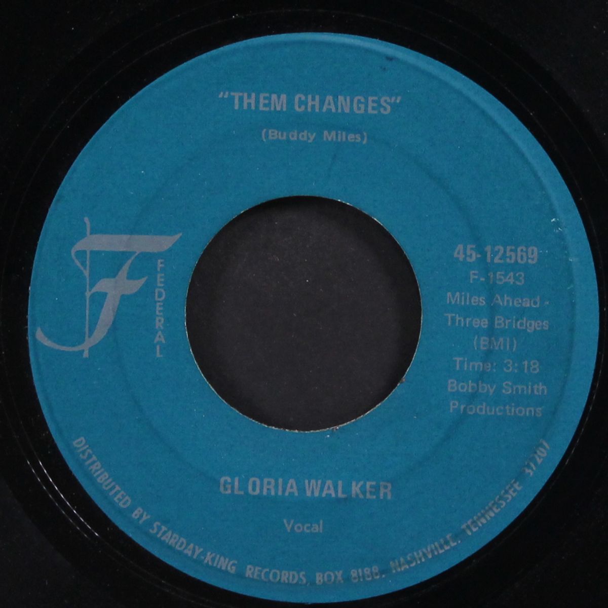 them changes / love is in the air by GLORIA WALKER