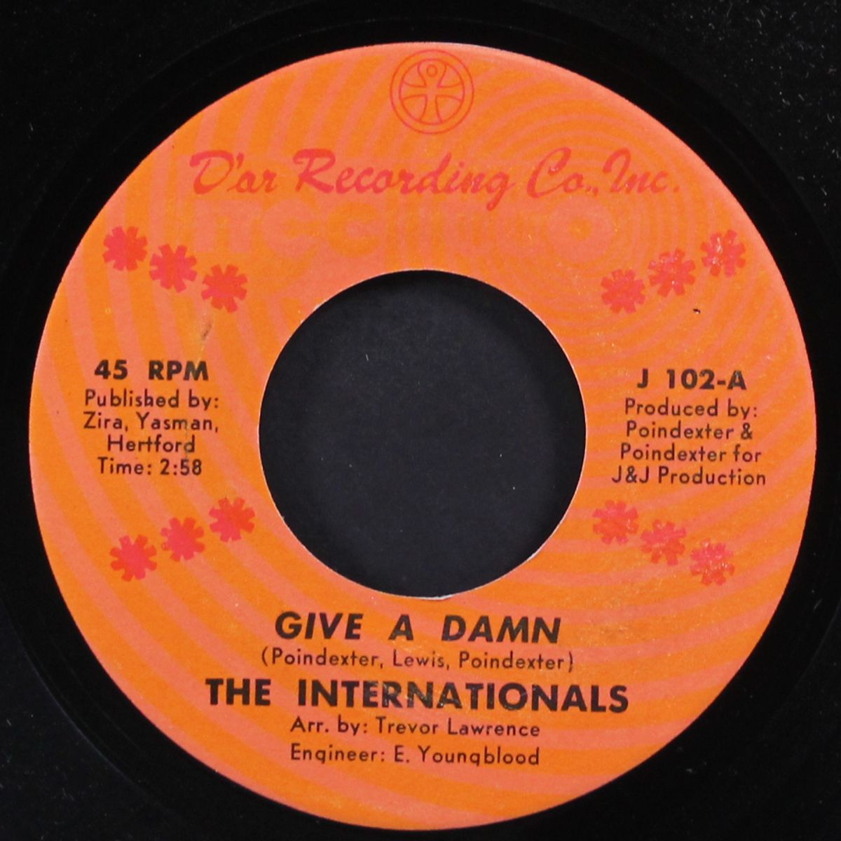 give a damn / push button love by INTERNATIONALS