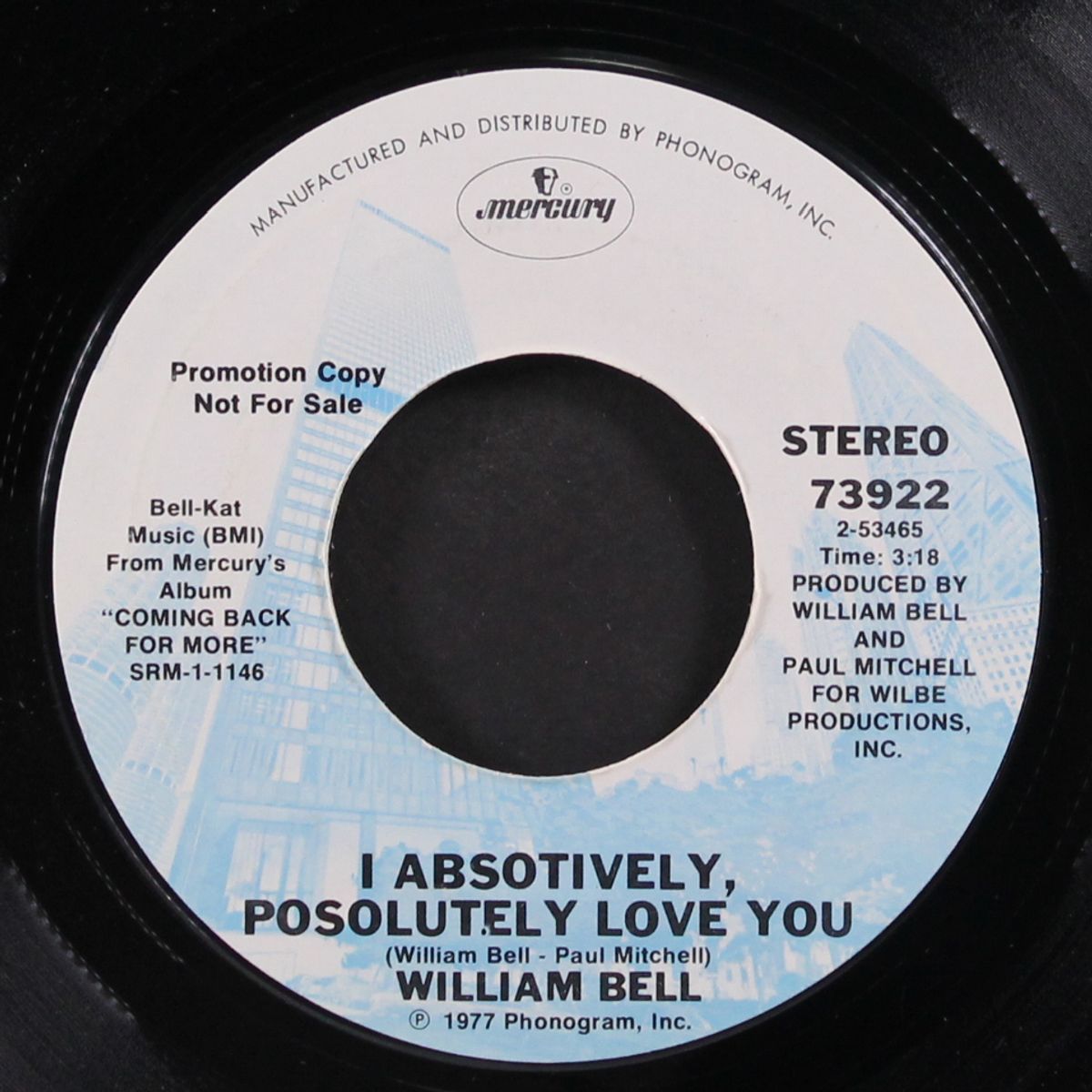 coming back for more by WILLIAM BELL