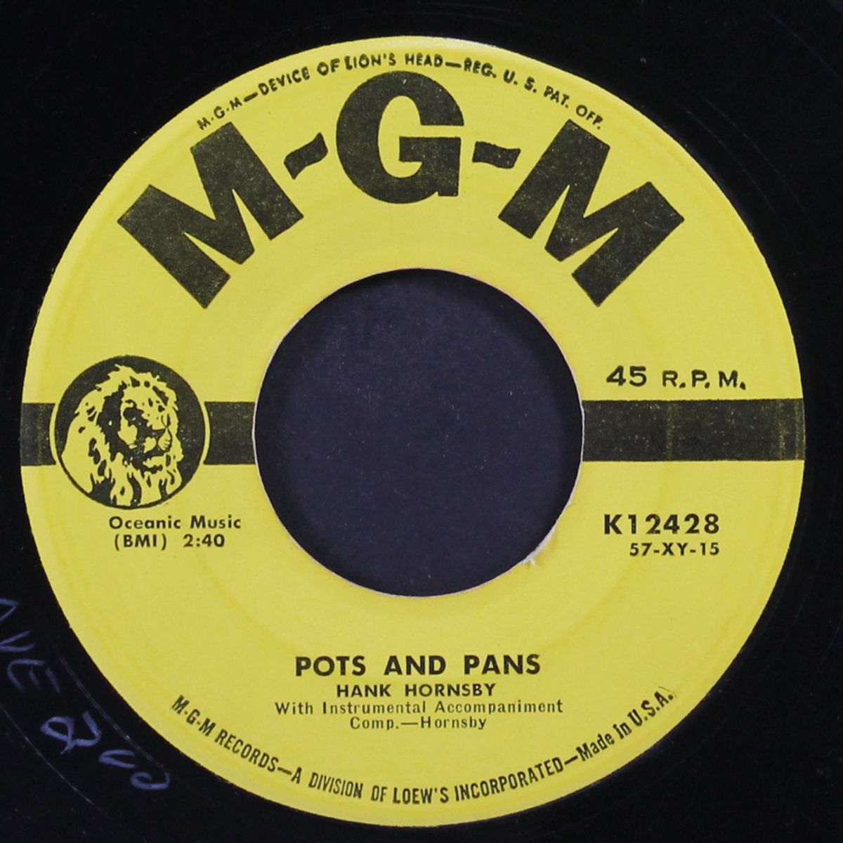 pots and pans / cotton by HANK HORNSBY
