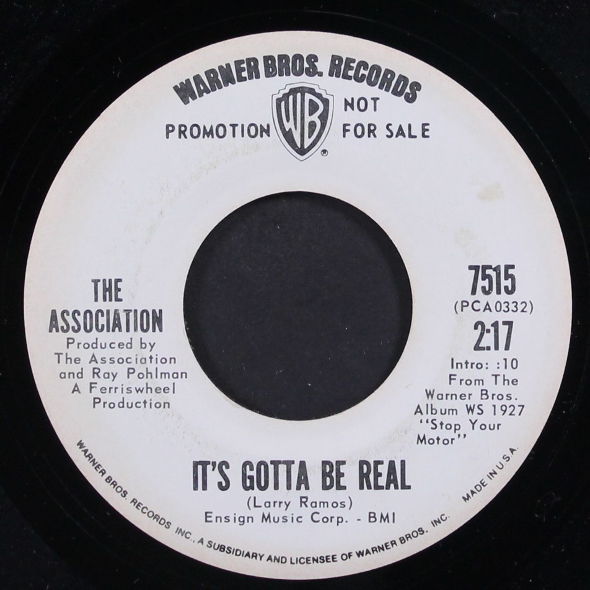 bring yourself home / its gotta be real by ASSOCIATION