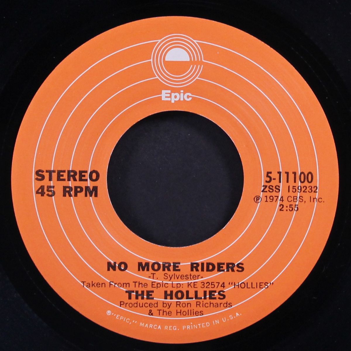 the air that i breathe / no more riders by HOLLIES