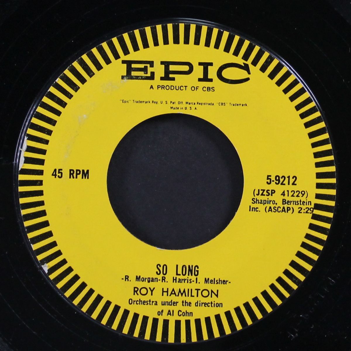 my faith, my hope, my love / so long by ROY HAMILTON