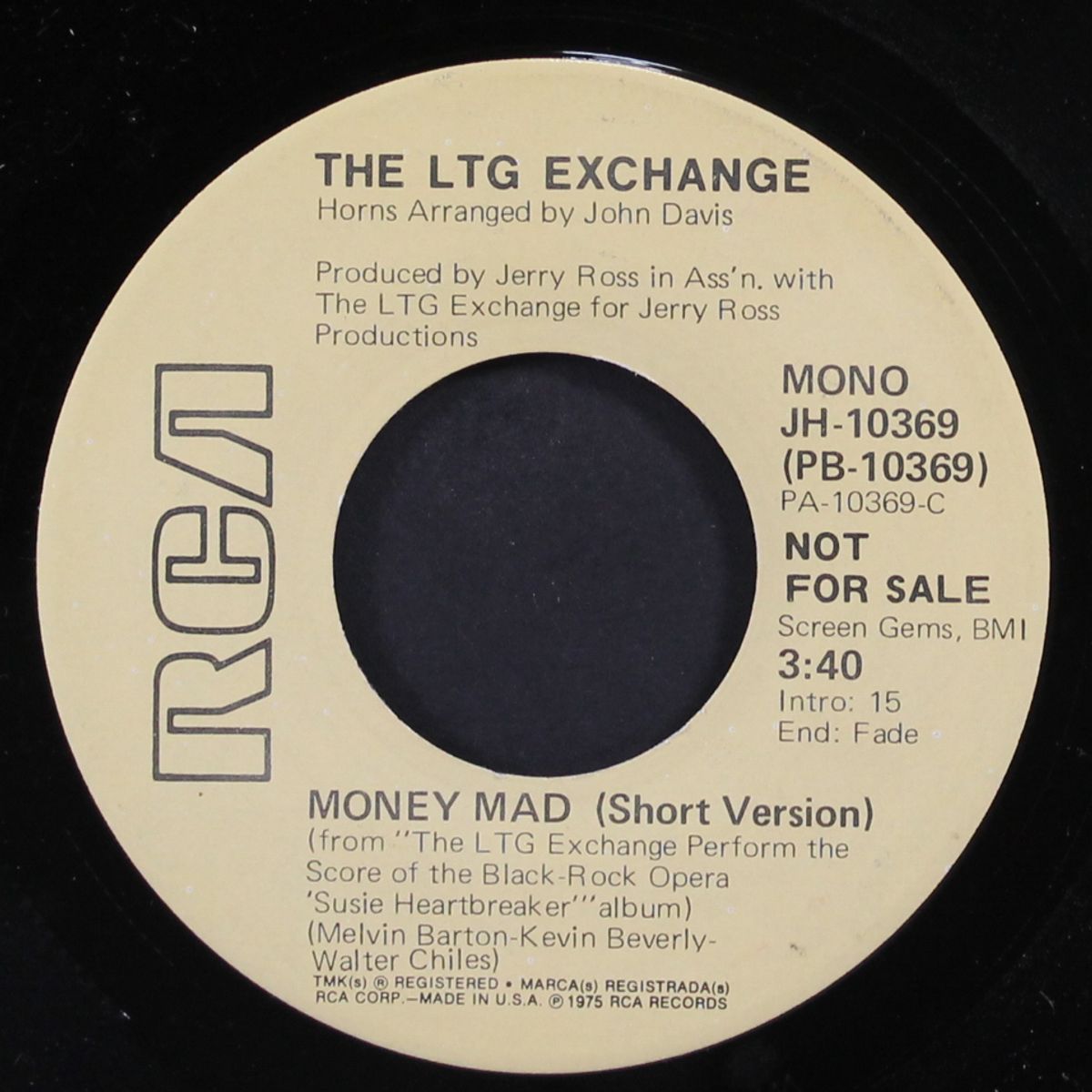 money mad / short by LTG EXCHANGE