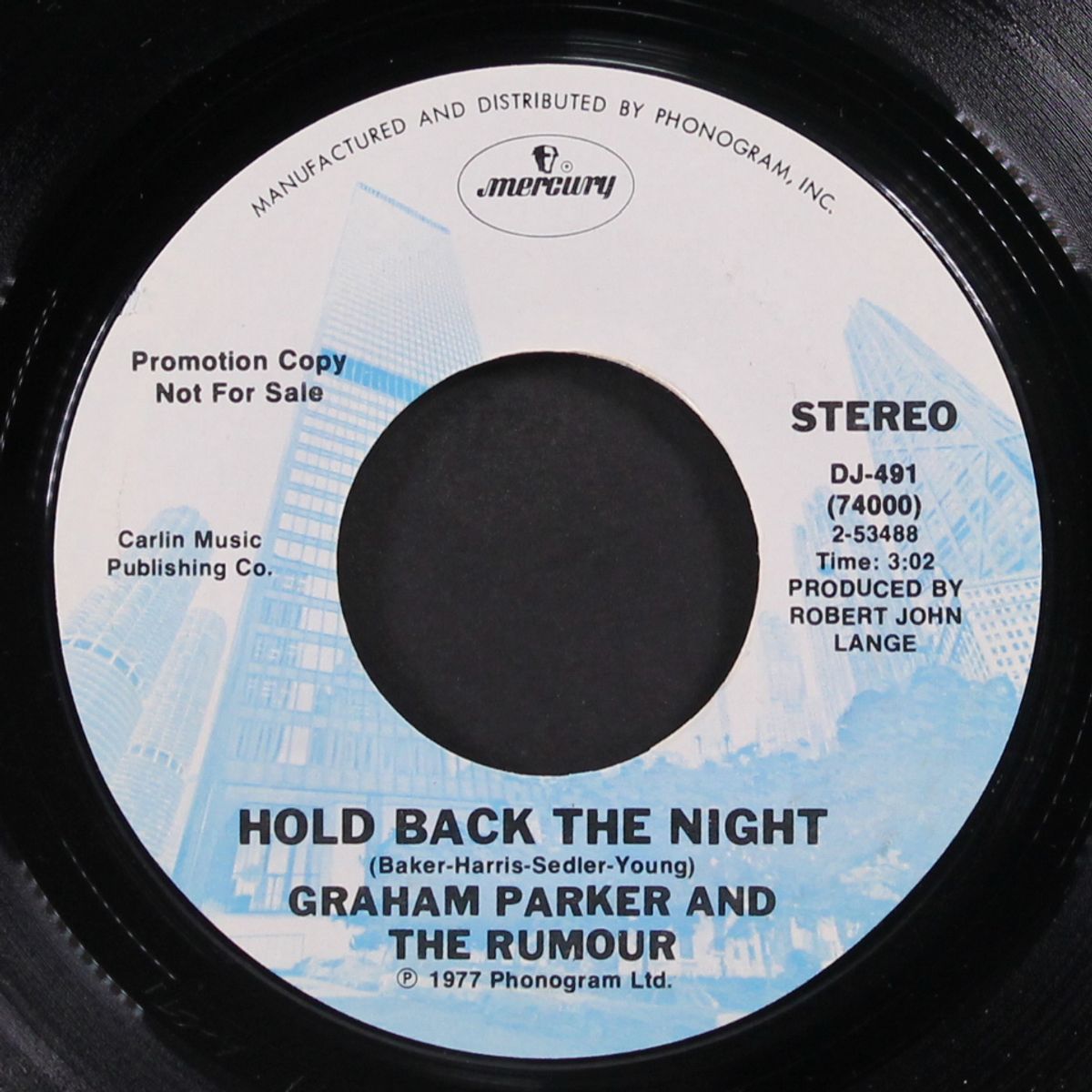 hold back the night by GRAHAM PARKER & THE RUMOUR