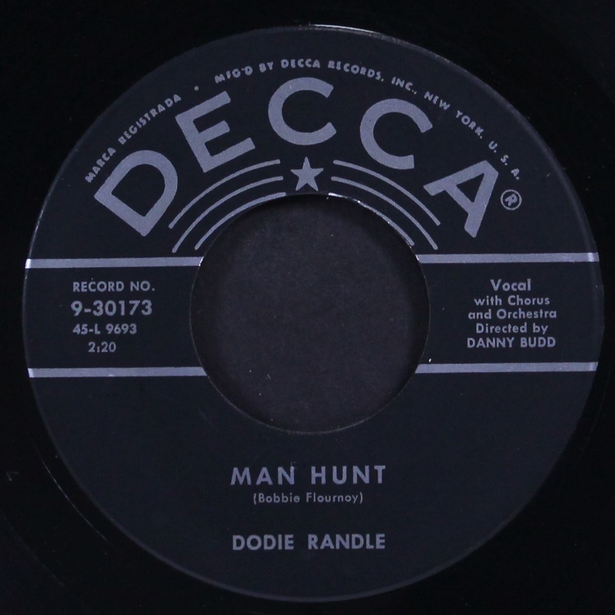 man hunt / i fell in love again by DODIE RANDLE