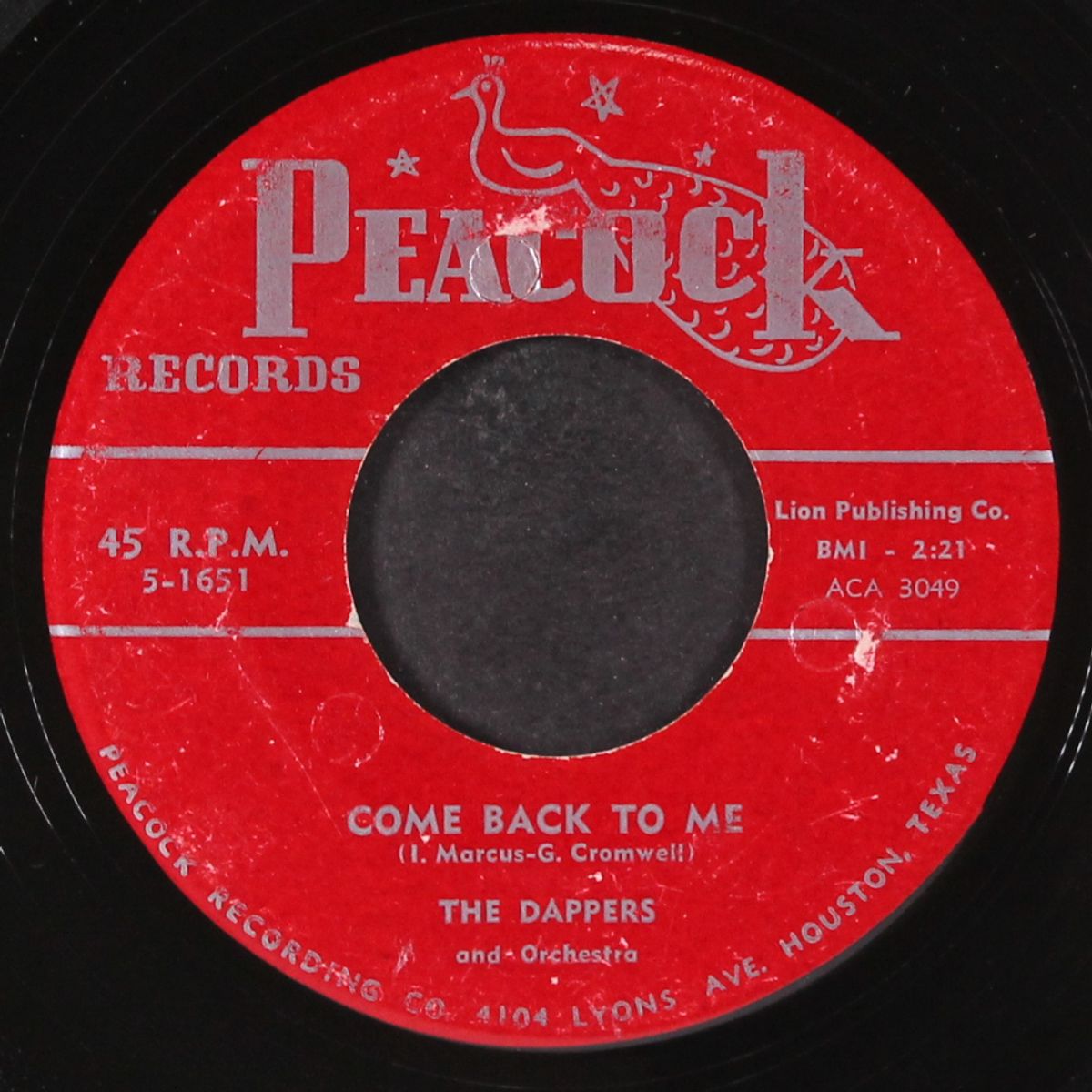 come back to me / mambo oongh by DAPPERS