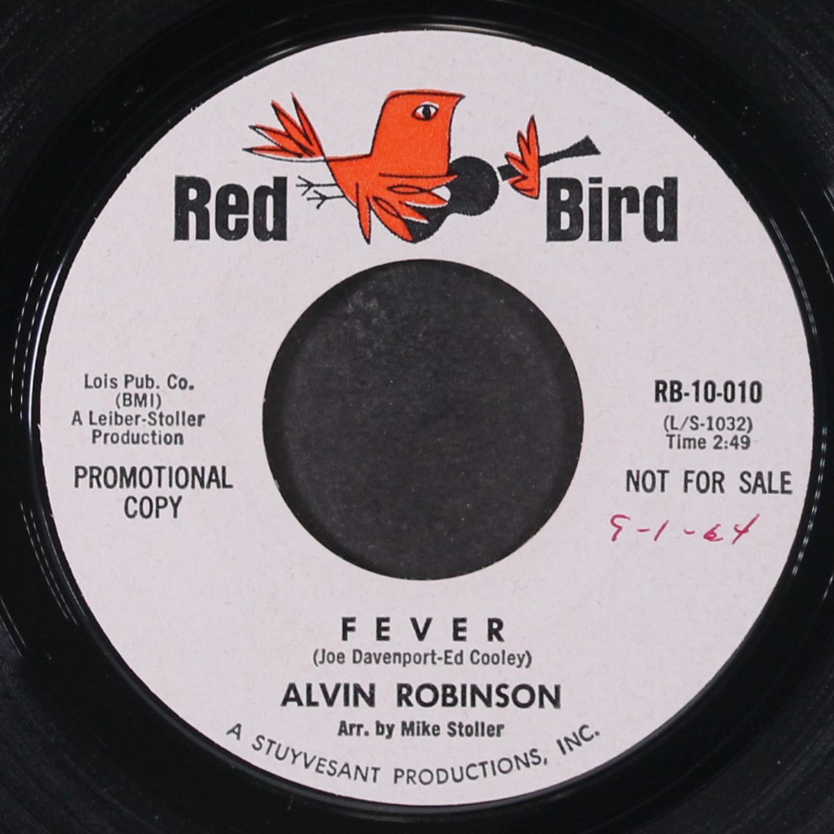 fever / down home girl by ALVIN ROBINSON