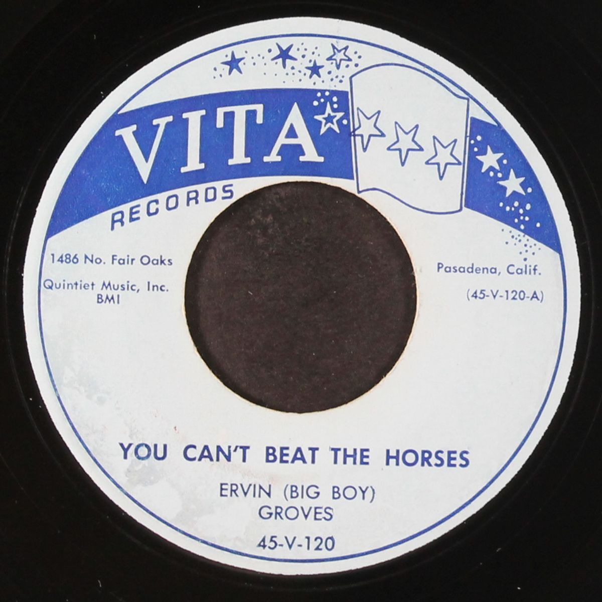 you can't beat the horses / big boy's bounce by BIG BOY GROVES