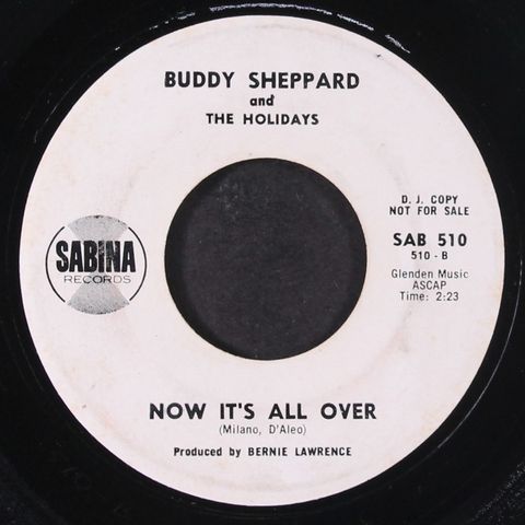 BUDDY SHEPPARD & HOLIDAYS