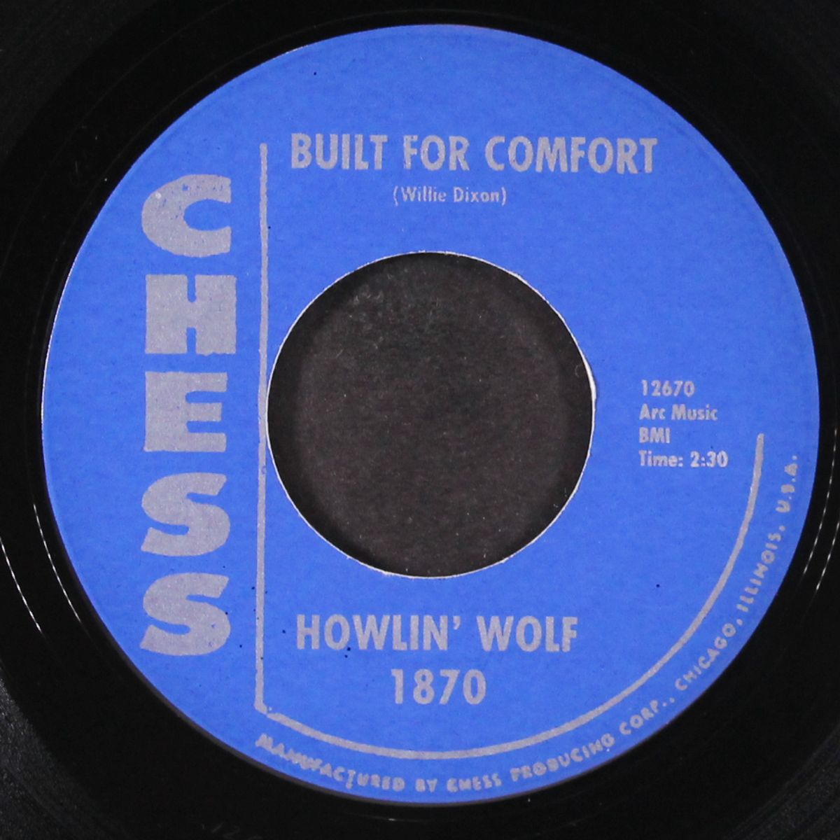 three hundred pounds of joy / built for comfort by HOWLIN' WOLF