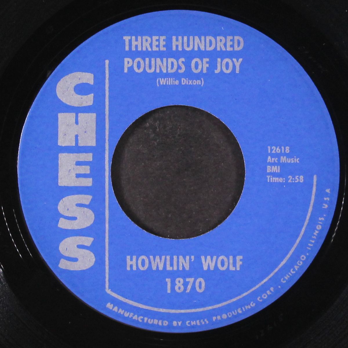 three hundred pounds of joy / built for comfort by HOWLIN' WOLF