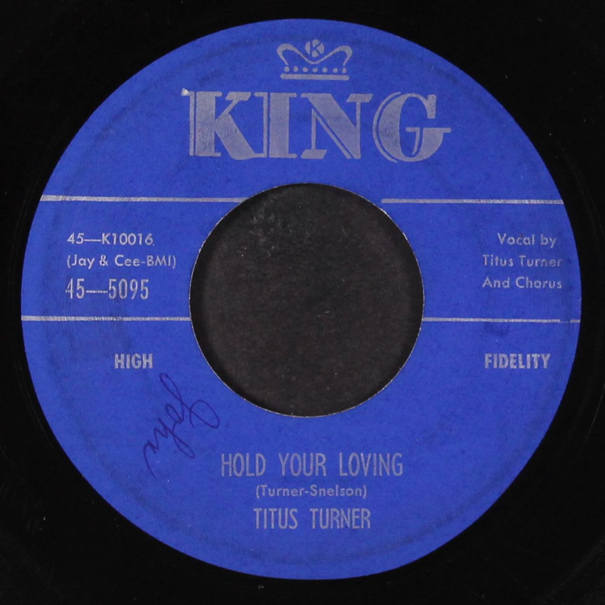 hold your loving / stop the pain by TITUS TURNER
