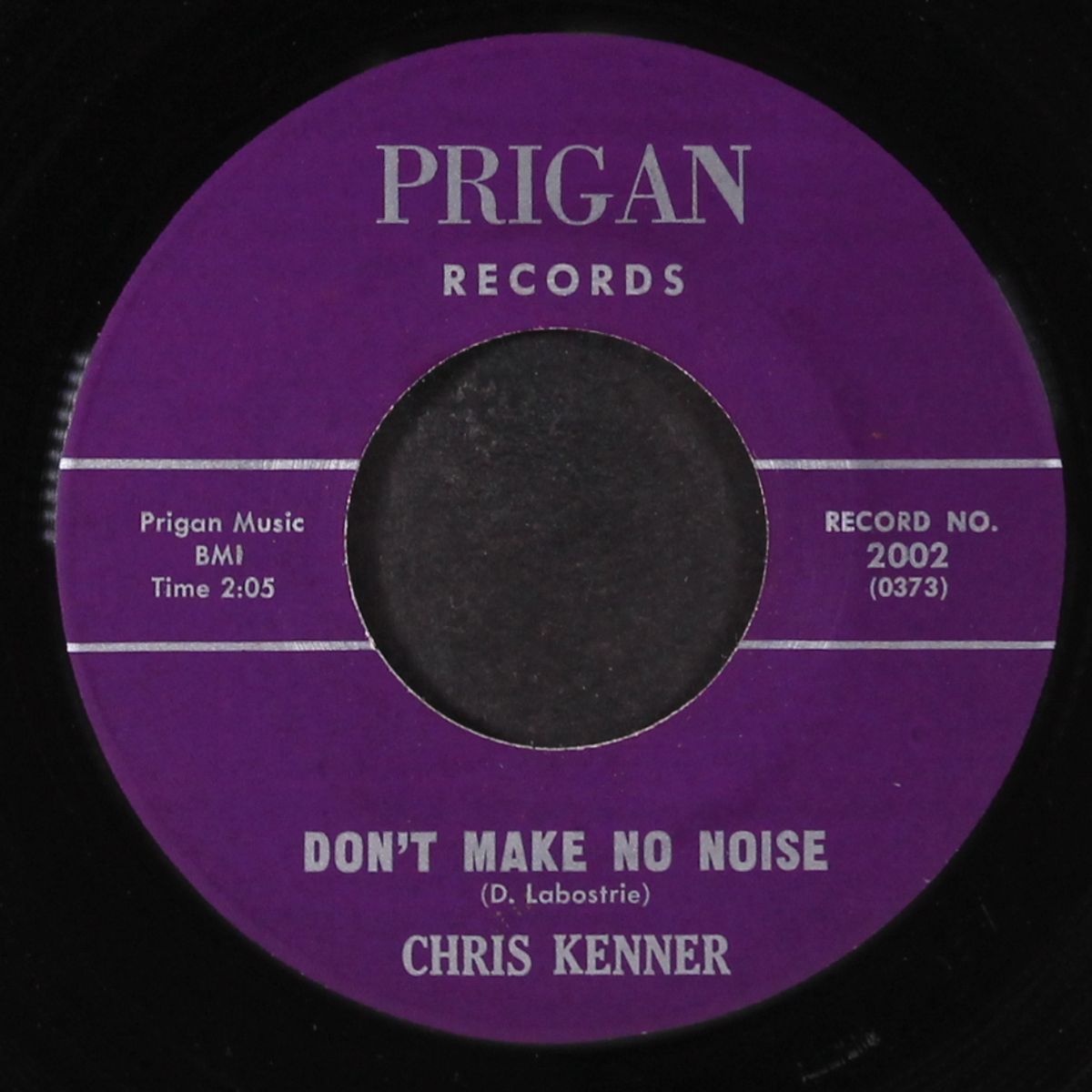 don't make no noise / right kind of girl by CHRIS KENNER