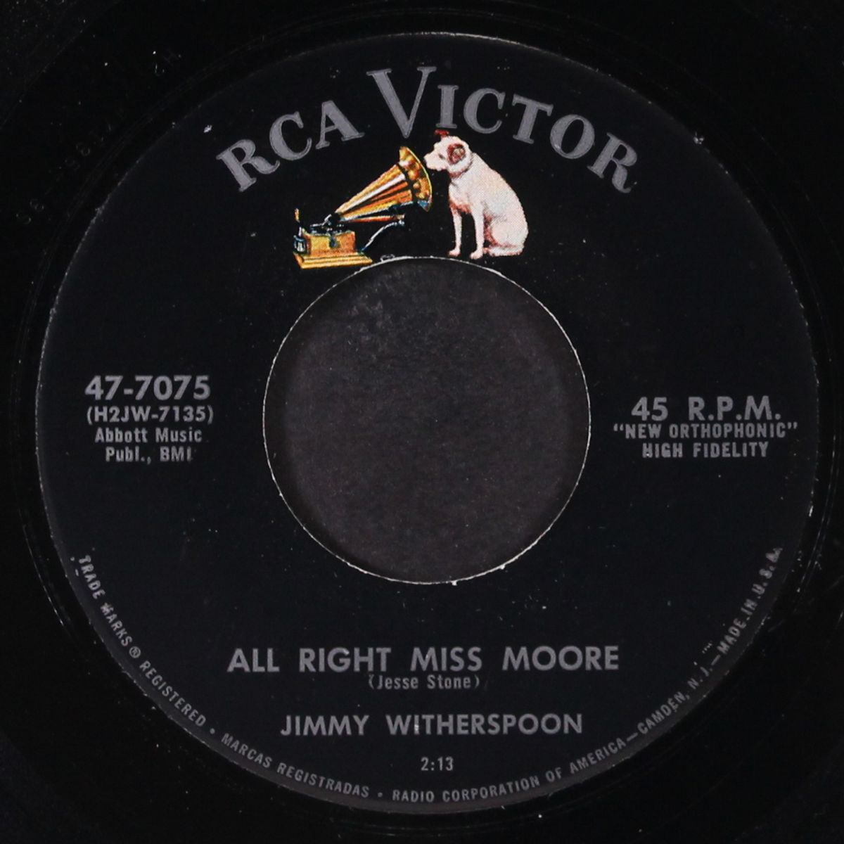 all right miss moore by JIMMY WITHERSPOON