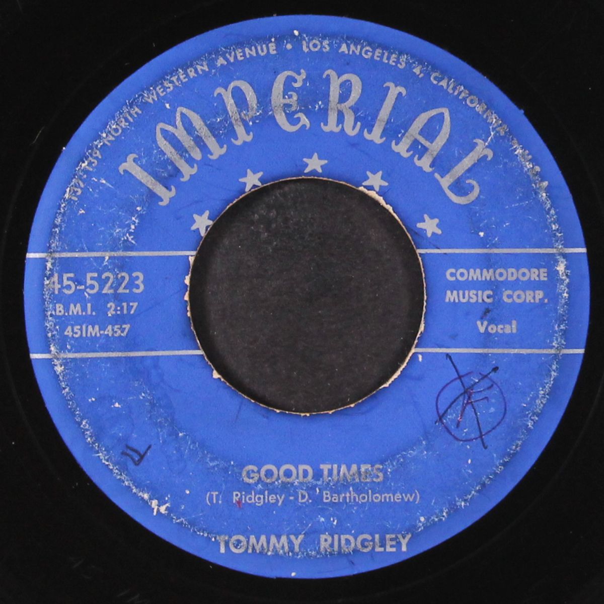 a day is coming / good times by TOMMY RIDGLEY