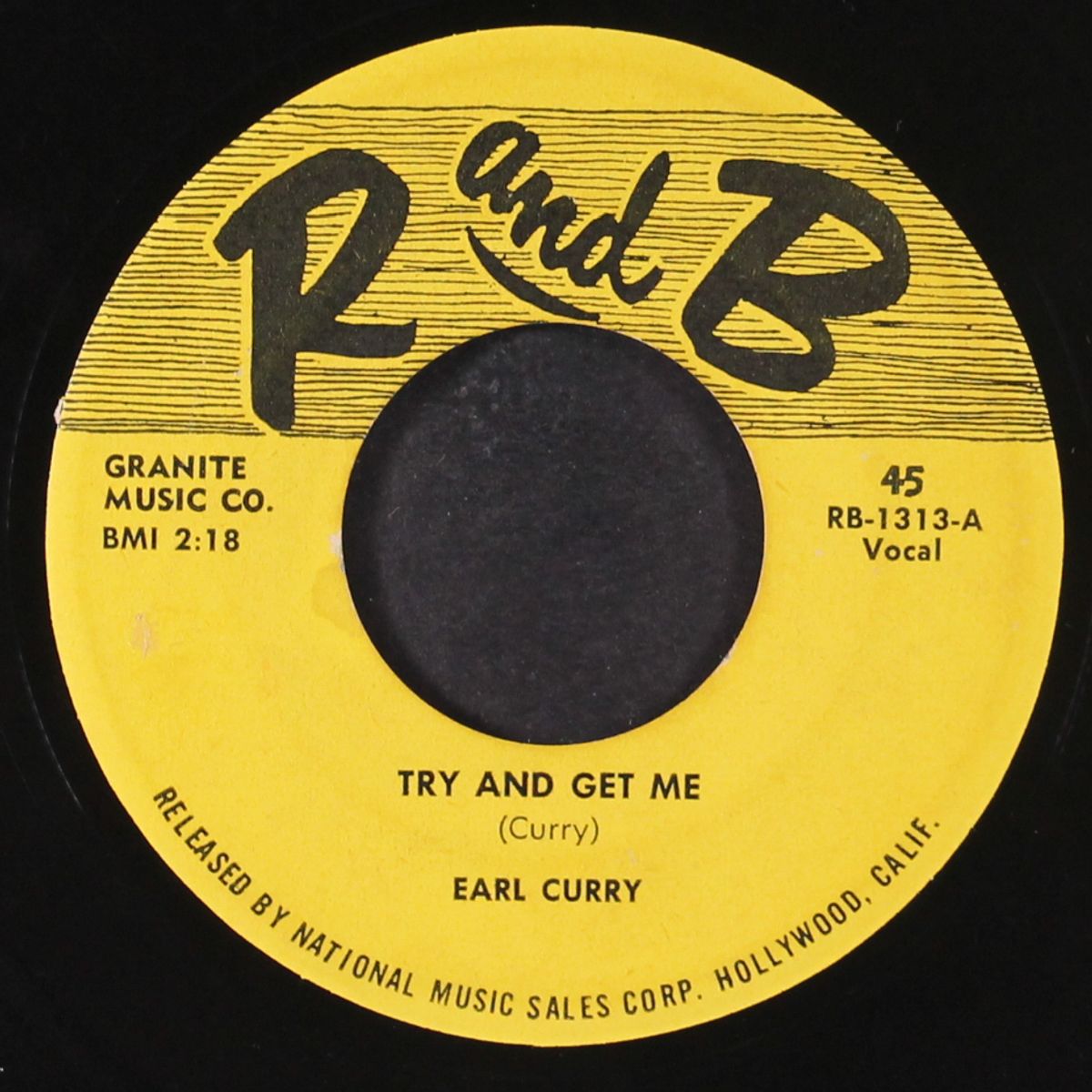 dream / try and get me by EARL CURRY