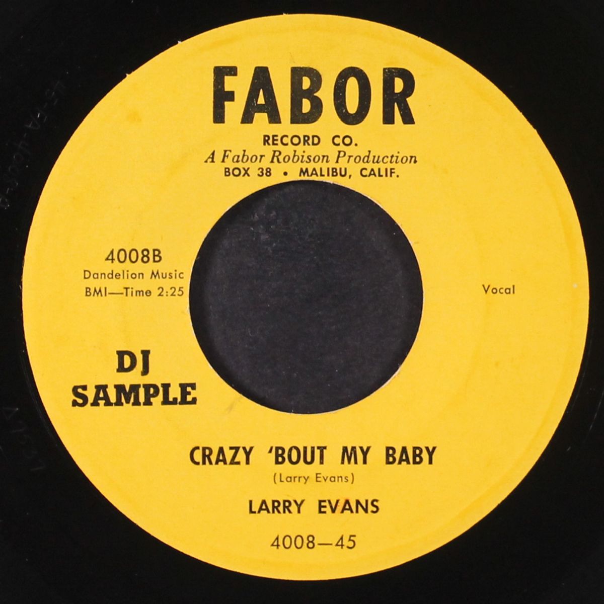 henpecked / crazy 'bout my baby by LARRY EVANS