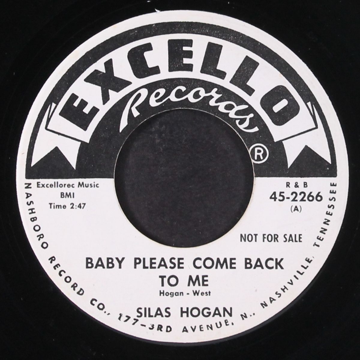 baby please come back to me / out and down blues by SILAS HOGAN