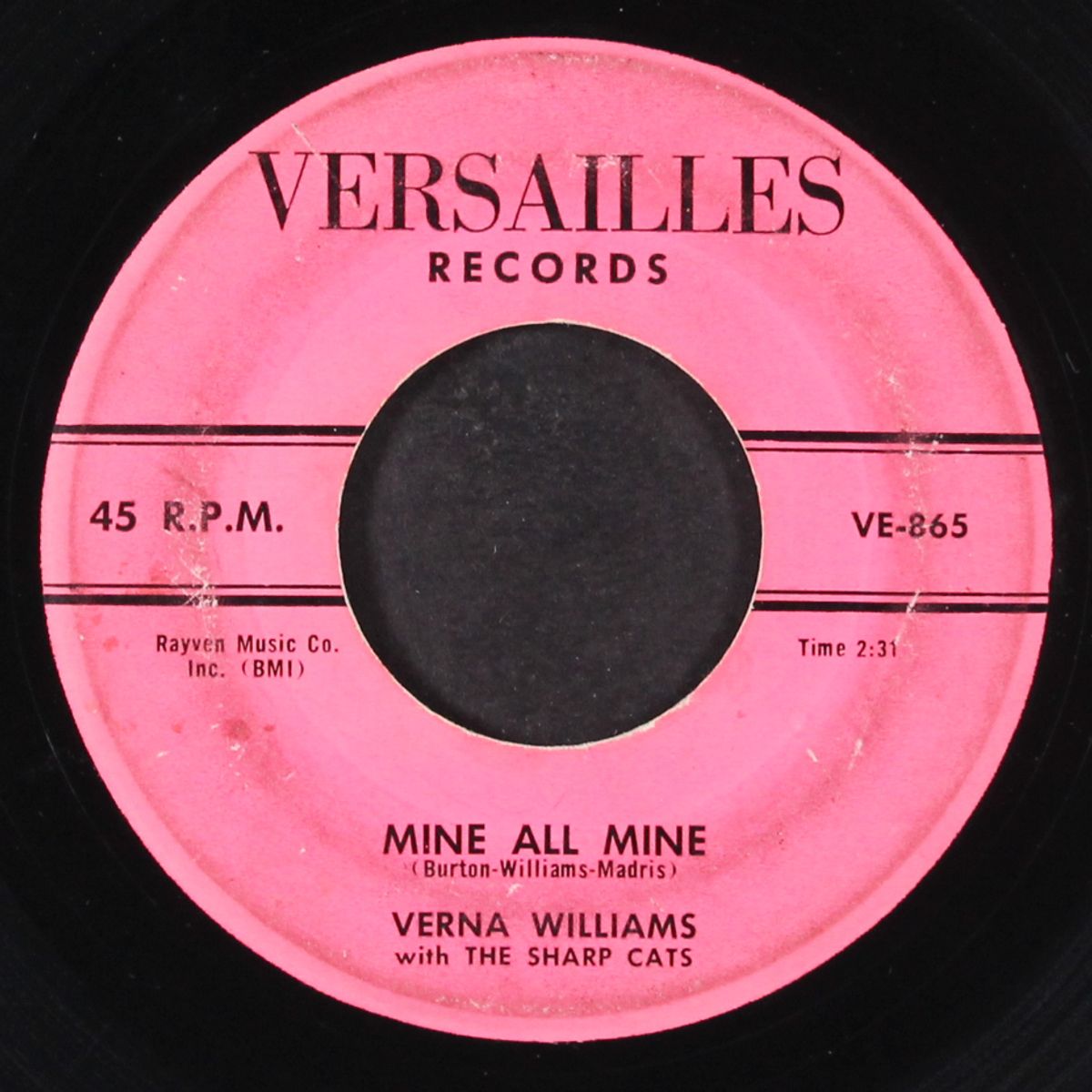 mine all mine / holey moley by VERNA WILLIAMS