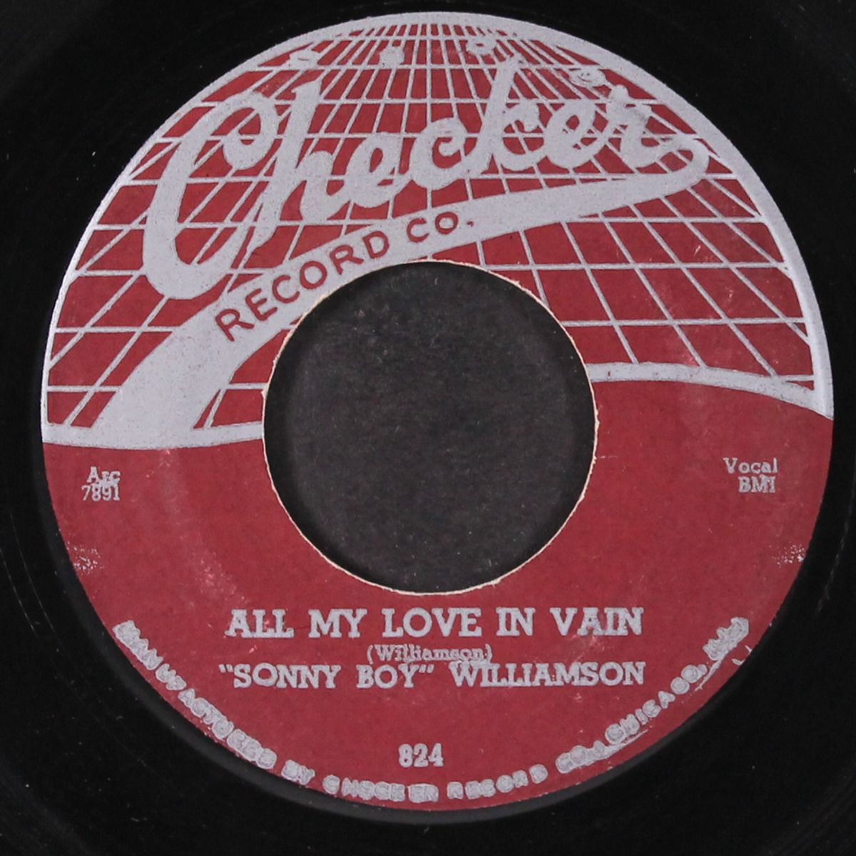 don't start me talkin' / all my love in vain by SONNY BOY WILLIAMSON