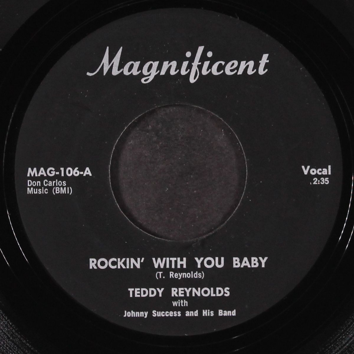 rockin' with you baby / if i could live my life over by TEDDY REYNOLDS