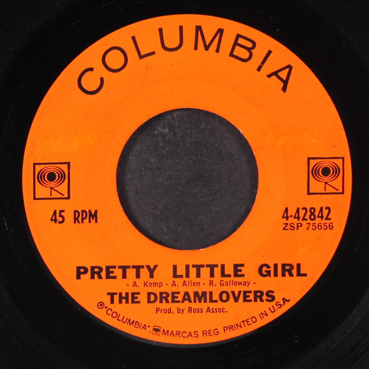 i'm thru with you / pretty little girl by DREAMLOVERS