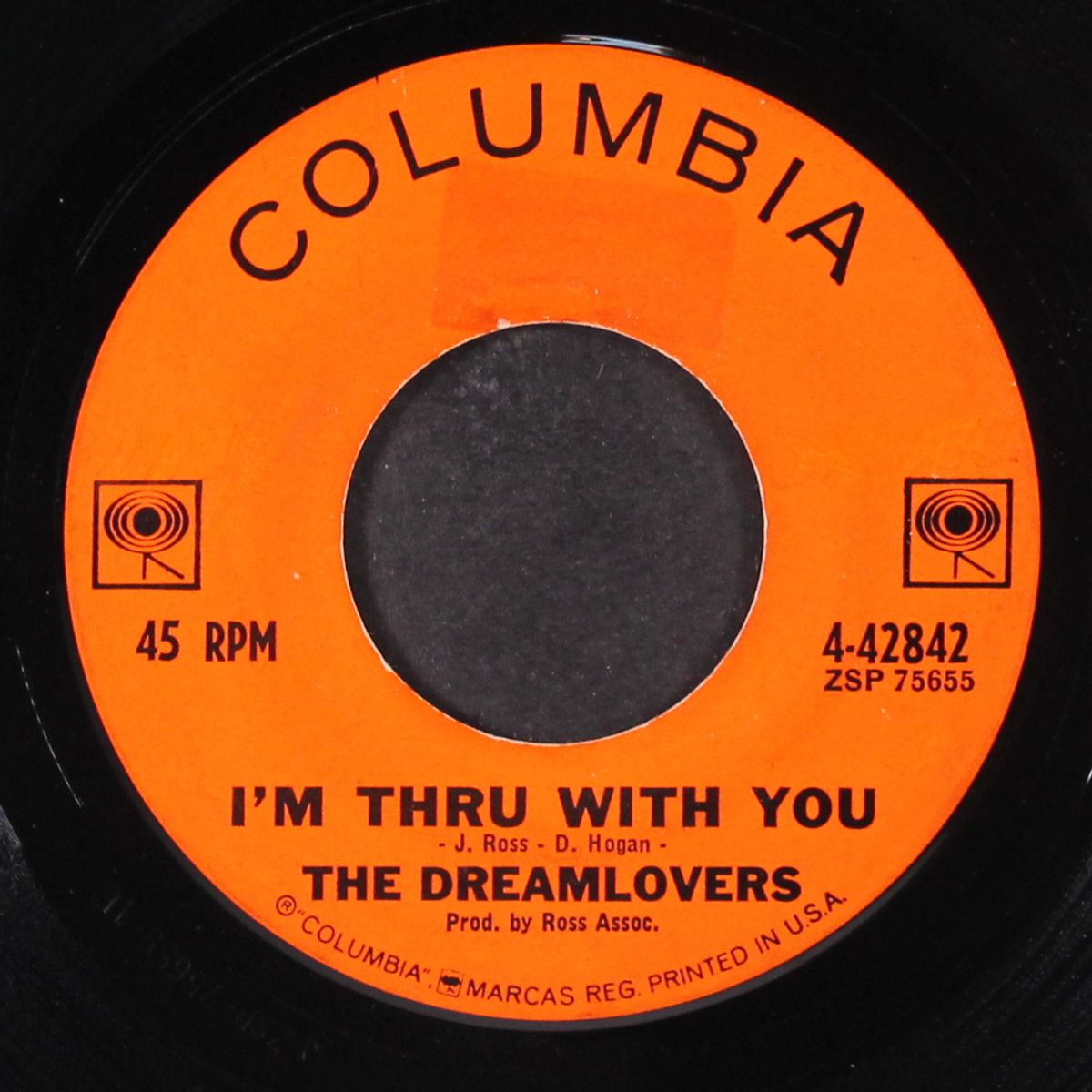 i'm thru with you / pretty little girl by DREAMLOVERS