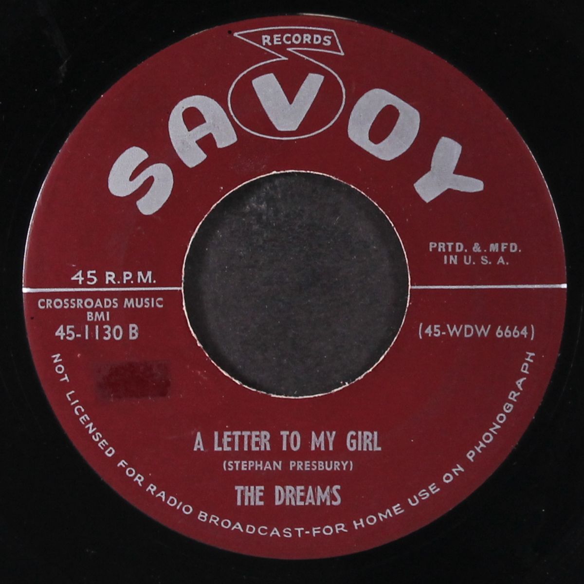 darlene / a letter to my girl by DREAMS