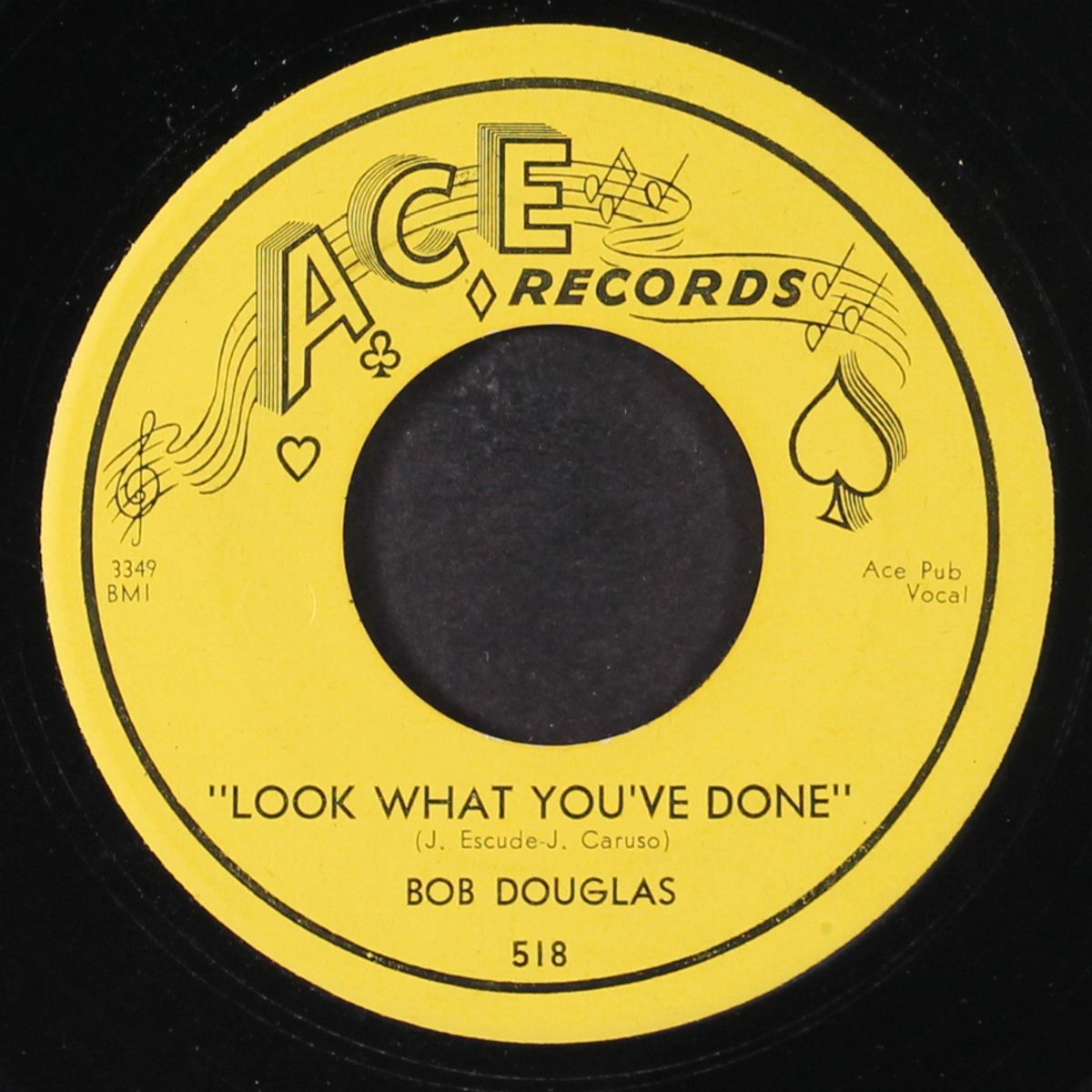 look what you've done / rock & roll march by BOB DOUGLAS