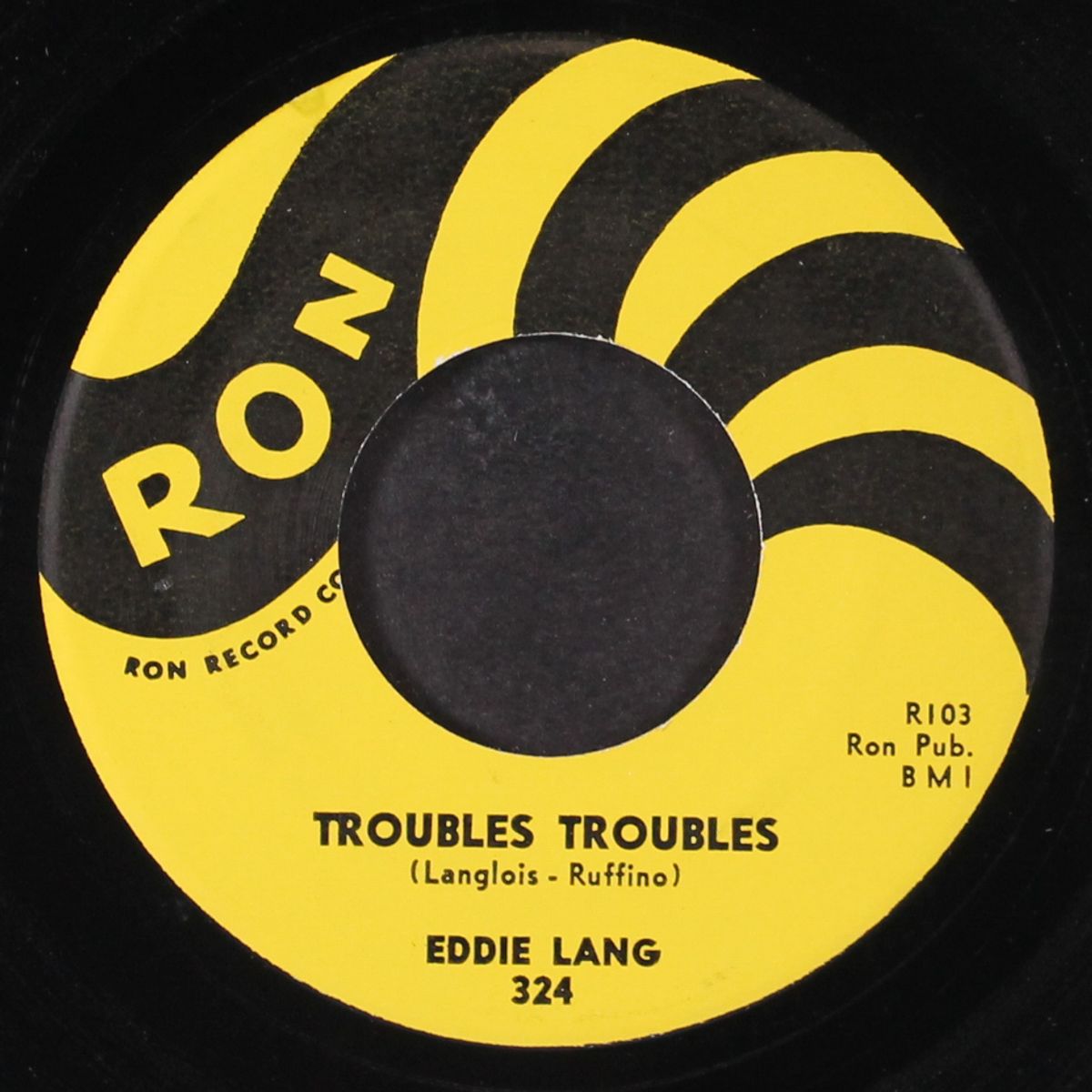 troubles troubles / she's mine all mine by EDDIE LANG