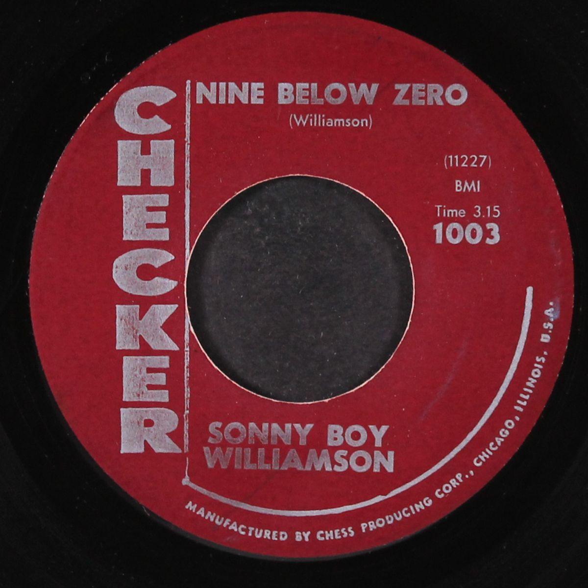 nine below zero / one way out by SONNY BOY WILLIAMSON