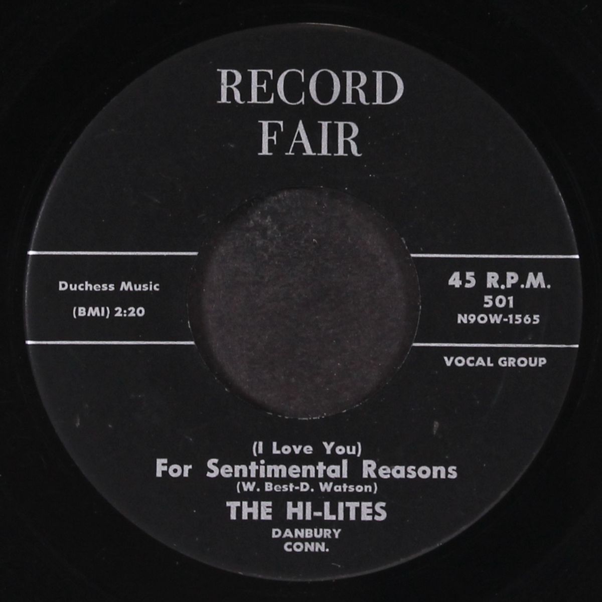 for your precious love / for sentimental reasons by HI-LITES
