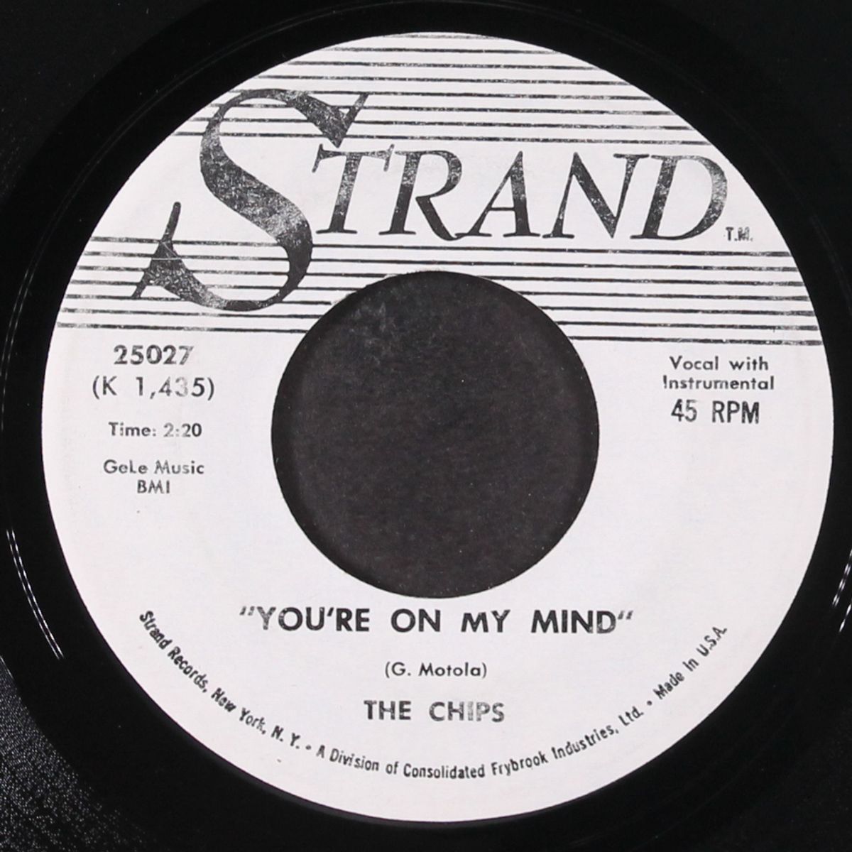 darling / you're on my mind by CHIPS