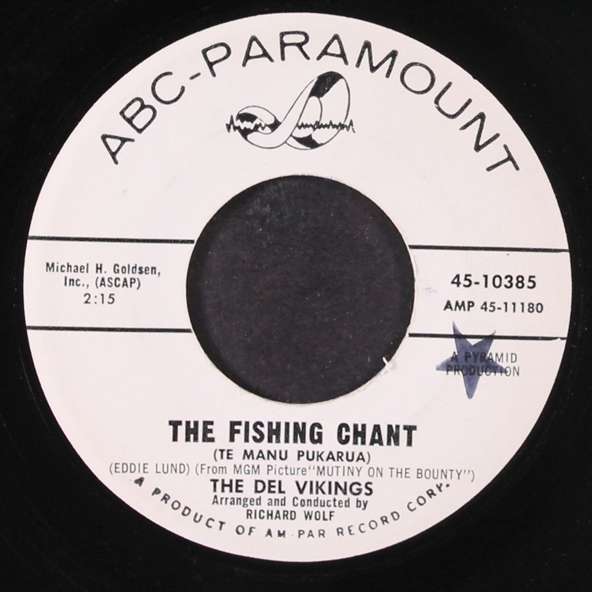 an angel up in heaven / the fishing chant by DEL VIKINGS