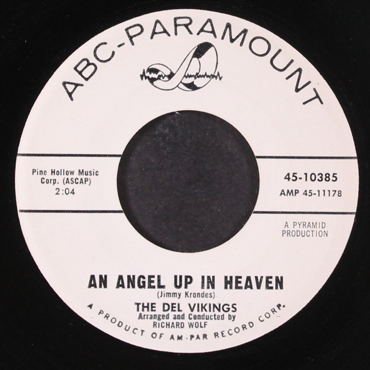 an angel up in heaven / the fishing chant by DEL VIKINGS