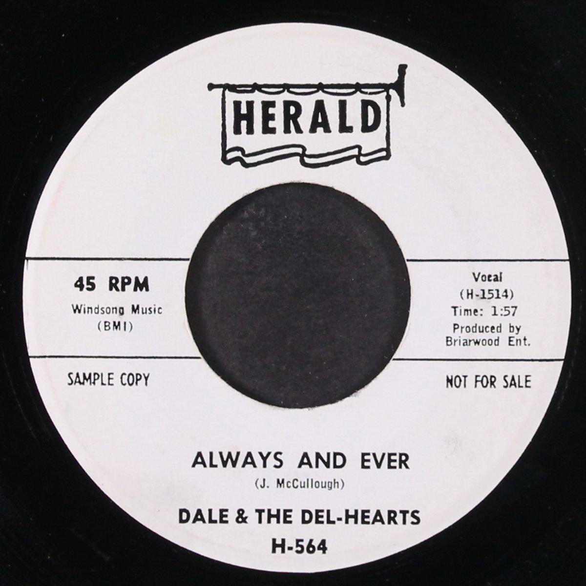 always and ever / i've waited so long by DALE & DEL-HEARTS