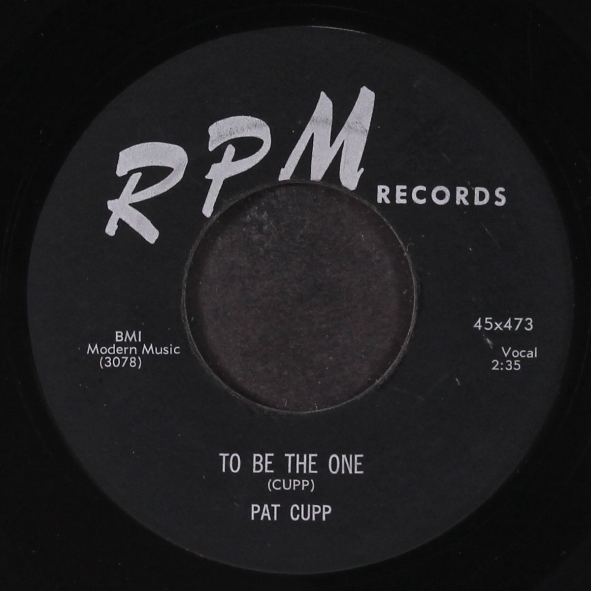 long gone daddy / to be the one by PAT CUPP