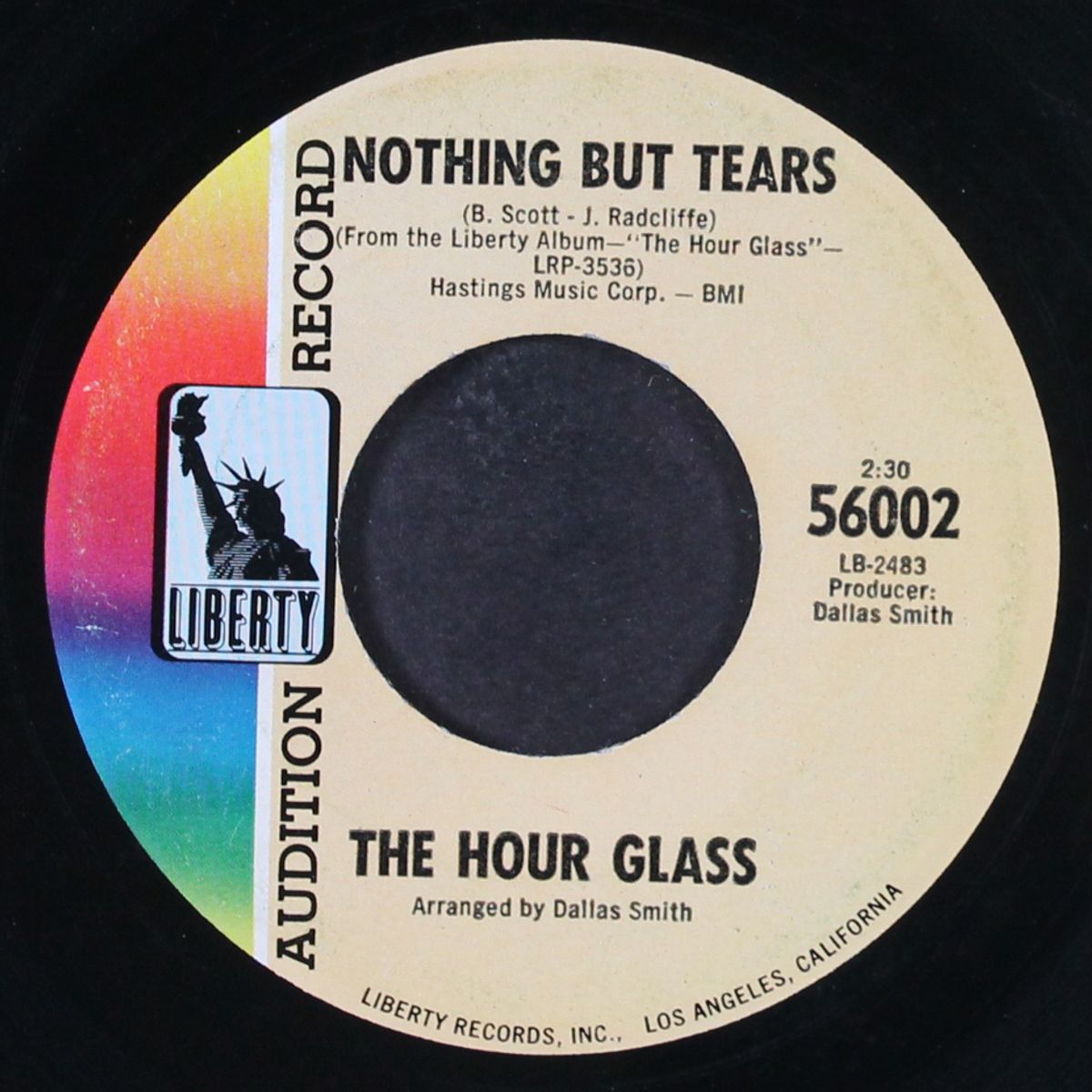 heartbeat / nothing but the tears by HOUR GLASS