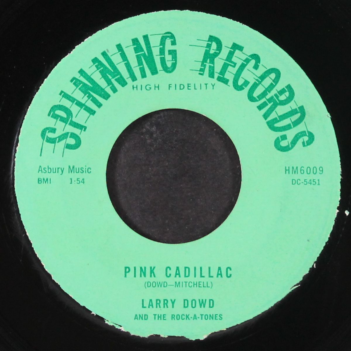 pink cadillac / blue swingin' mama by LARRY DOWD