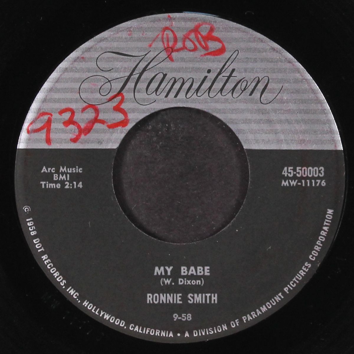 my babe / i've got a love by RONNIE SMITH