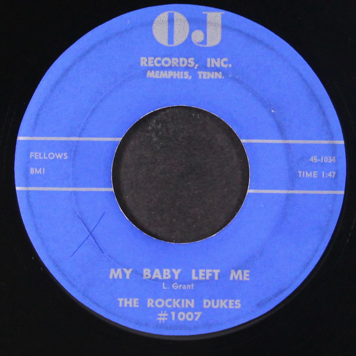 angel and a rose / my baby left me by ROCKIN DUKES