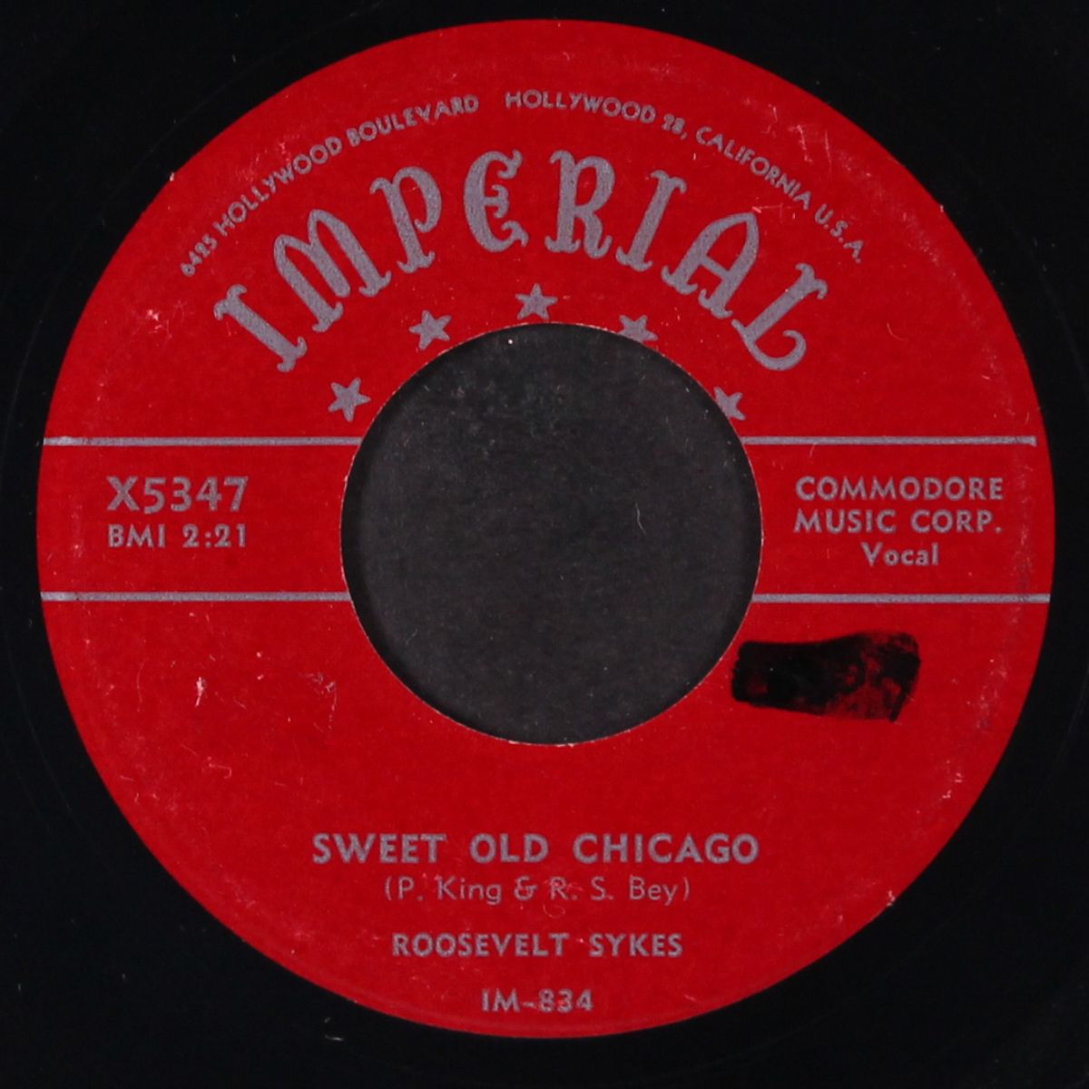sweet old chicago / blood stains by ROOSEVELT SYKES