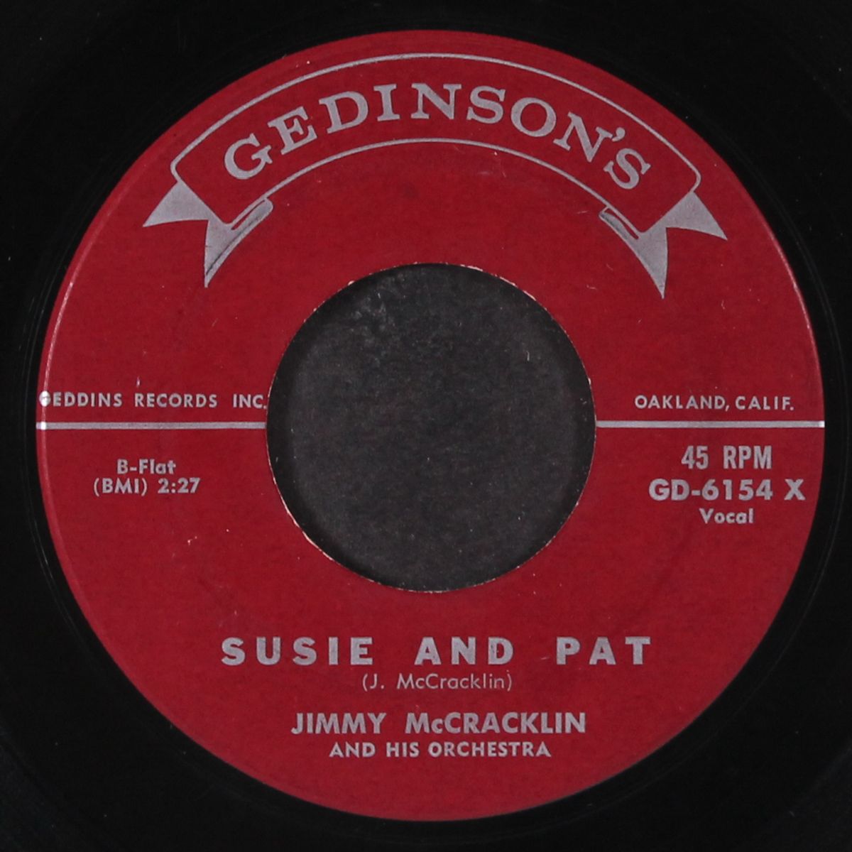 susie and pat / don't deceive by JIMMY MCCRACKLIN