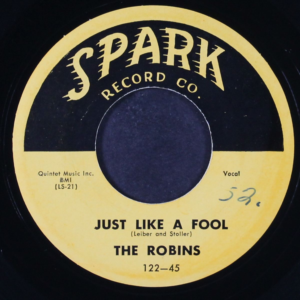 smokey joe's cafe / just like a fool by ROBINS