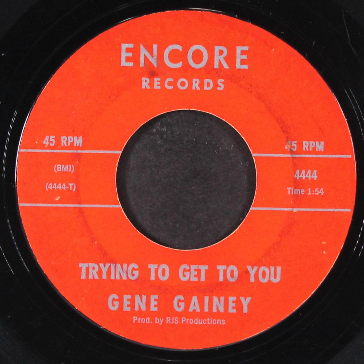 slipin' & slidin' / tryin' to get to you by GENE GAINEY
