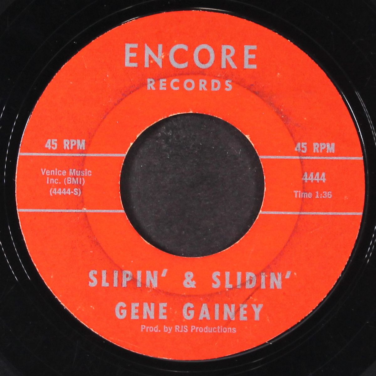 slipin' & slidin' / tryin' to get to you by GENE GAINEY