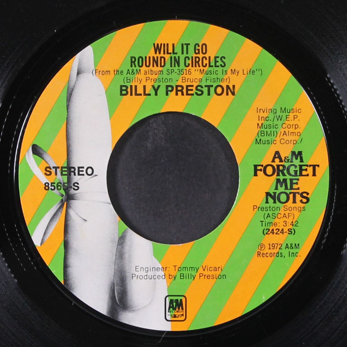 space race / will it go round in circles by BILLY PRESTON